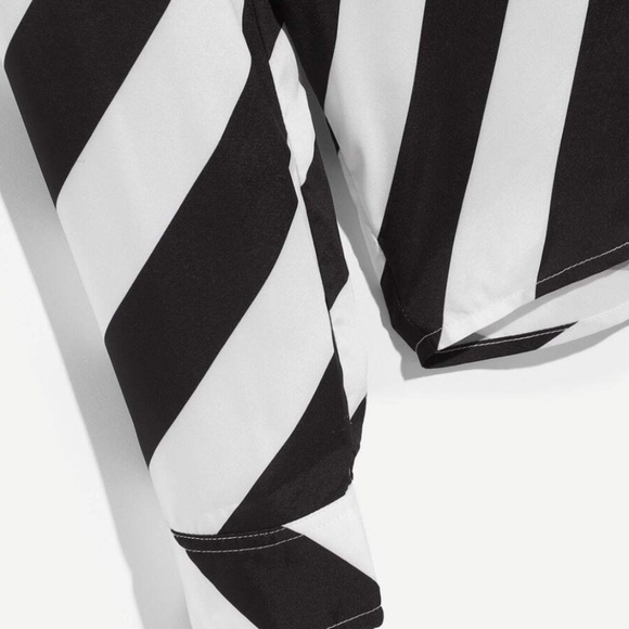 SHEIN Men Striped Print Shirt - Picture 4 of 6